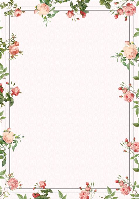 flower border background design|aesthetic flower border design.